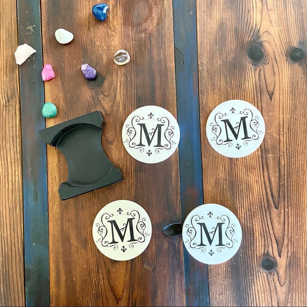 Coaster Set M Initial